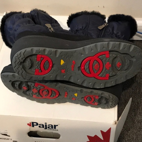 NEW! Pajar Snowcap 2 Navy Winter boots - 8-8.5 - in box - Picture 6 of 10